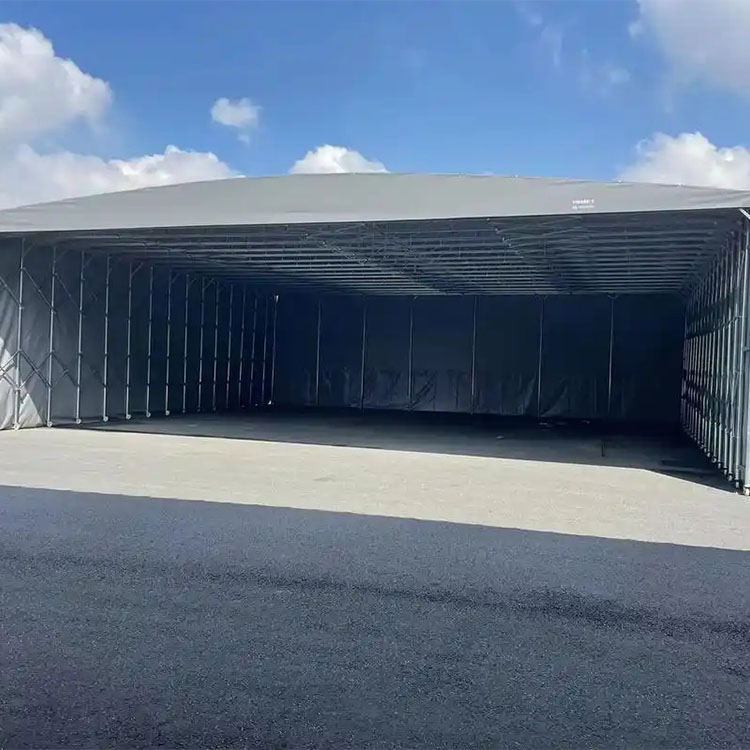 曲阳县电动/移动推拉棚