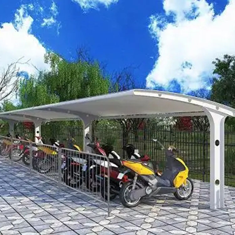 曲阳县膜结构电动车棚